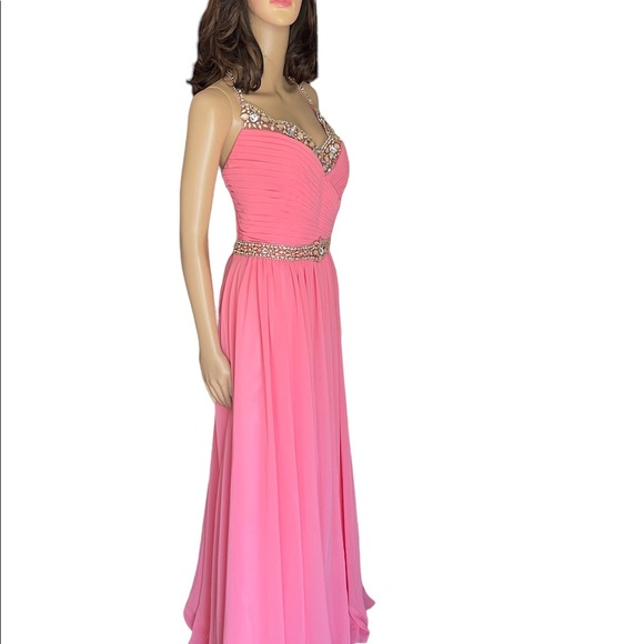 Poly USA by Neblon Embellished Gown Dress size XXL - Picture 2 of 14